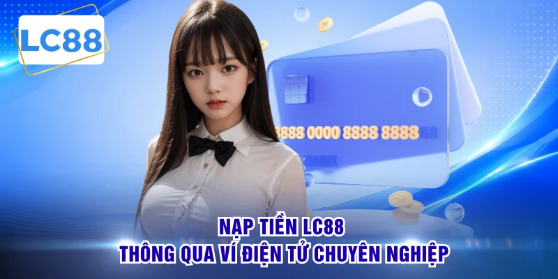 Nạp tiền LC88 thông qua ví điện tử chuyên nghiệp